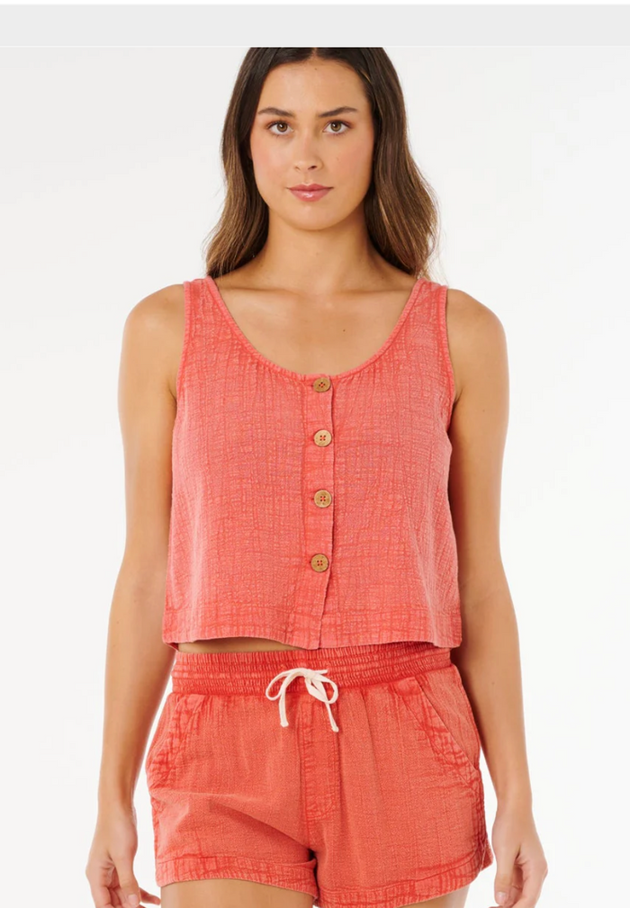 Rip Curl surf tank - coral -