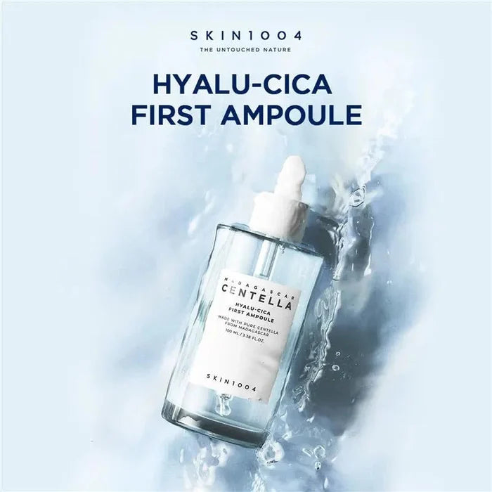 SKIN1004 Madagascar Centella HYALU - CICA First Ampoule 100ml. SKIN1004 مدغشقر كينتيلا هيالو - سايكا أول أمبولة - Princess Cosmetics Qatar