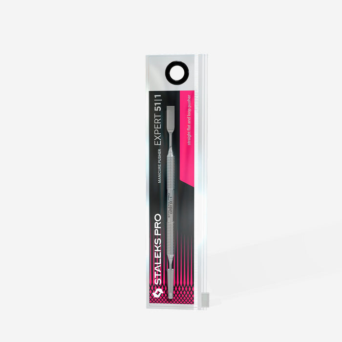 Staleks cuticle pusher - EXPERT 51 TYPE 1 (straight flat and loop)-Cuticle Pushers-STALEKS PRO-Gel Essentialz