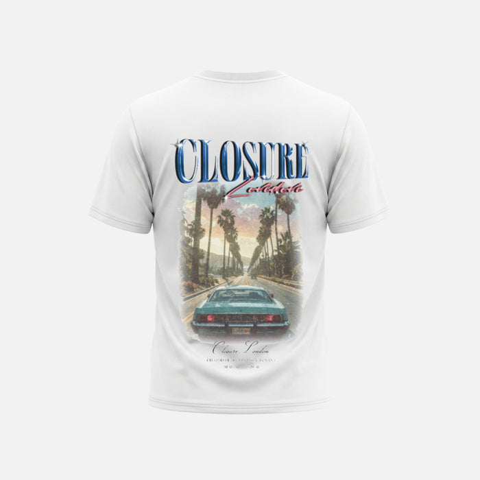 Sunset Drive T-Shirt | White