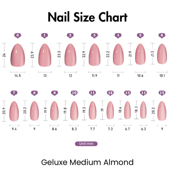 Tanya Geluxe™ Nails – White and Gold Abstract Design