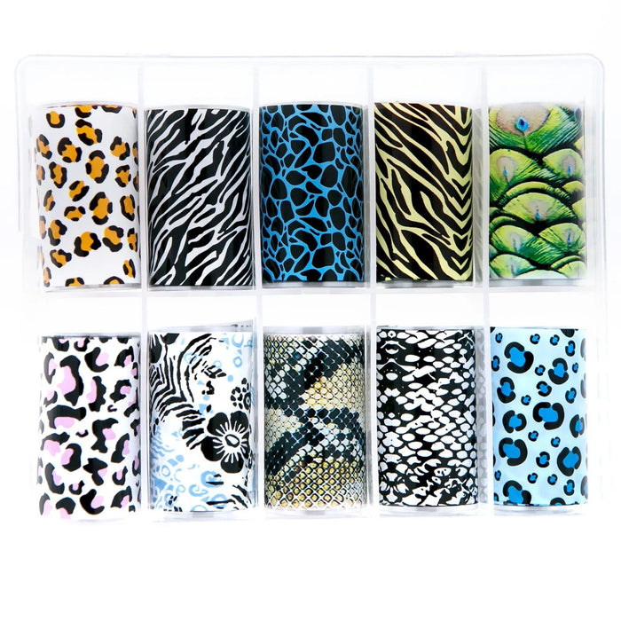 TFS-109 Vibrant Animal Set of Foils Naio Nails