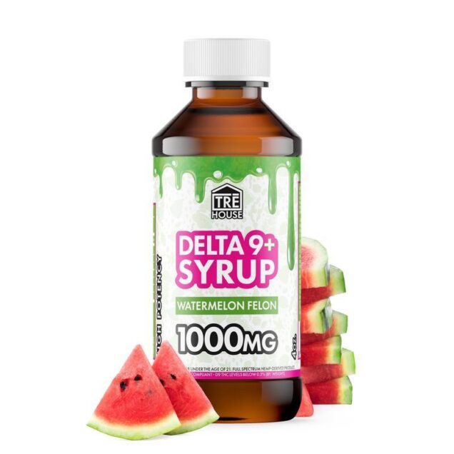 TRE HOUSE DELTA 9+ SYRUP | 4OZ