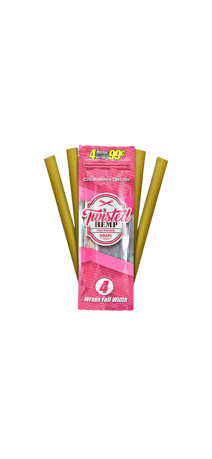 TWISTED HEMP WRAPS | 15 PACK