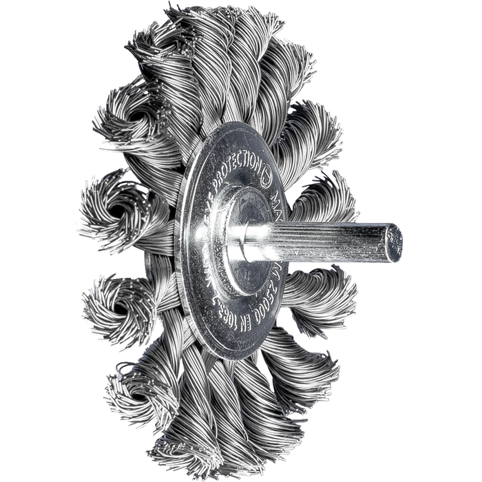 Twisted Wire Brush Shaft Mounted 6mm x 70mm