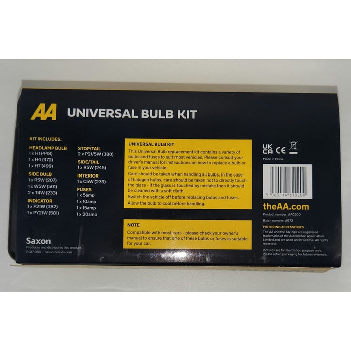 Universal Bulb Kit