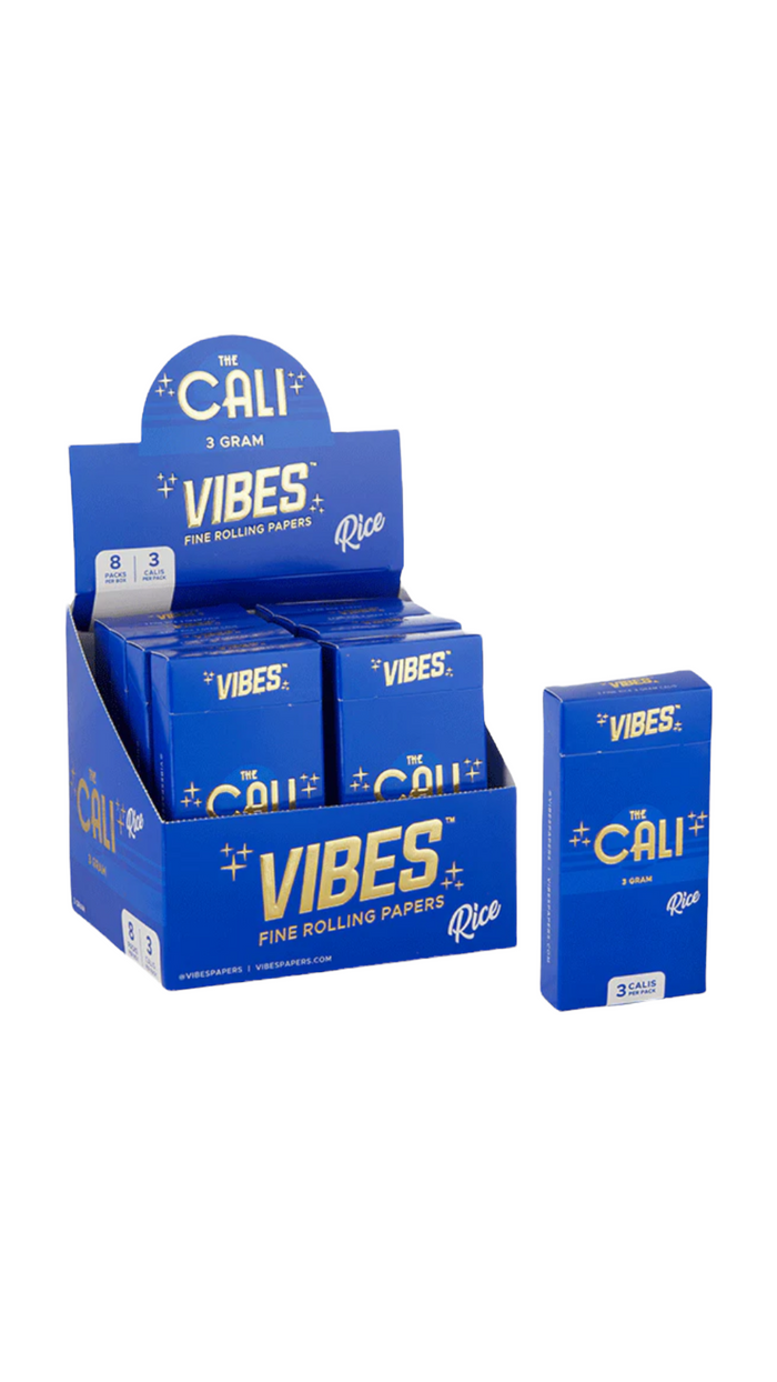 VIBES CONES RICE | THE CALI 3 GRAM | 8PK