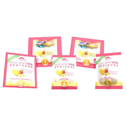 Volcano Pedicure Spa 6 Steps Tropical Citrus