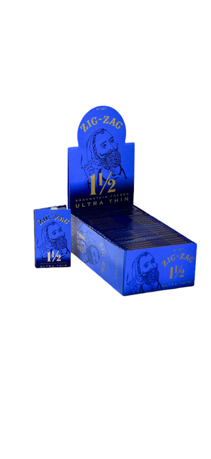 ZIG ZAG | ULTRA THIN PAPERS | 1 1/2 SIZE | 24PK