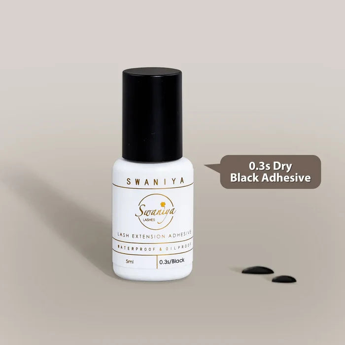 Ultra-Fast Lash Glue for High Humidity & Expert Artists — 0.3s Dry| Swaniya Lashes