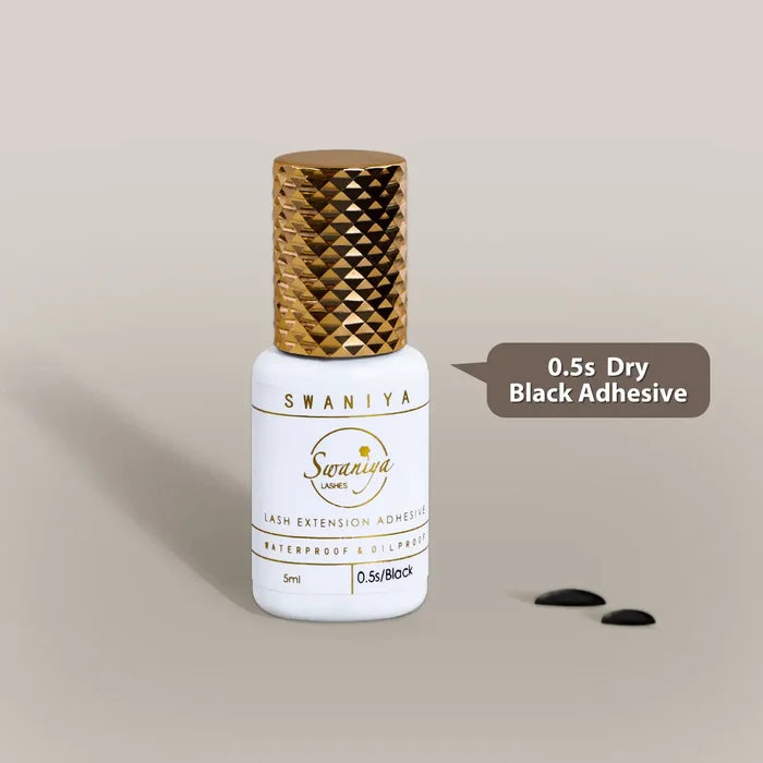 Fast-Drying Lash Glue for Humid Weather & Strong Retention — 0.5s Dry| Swaniya Lashes
