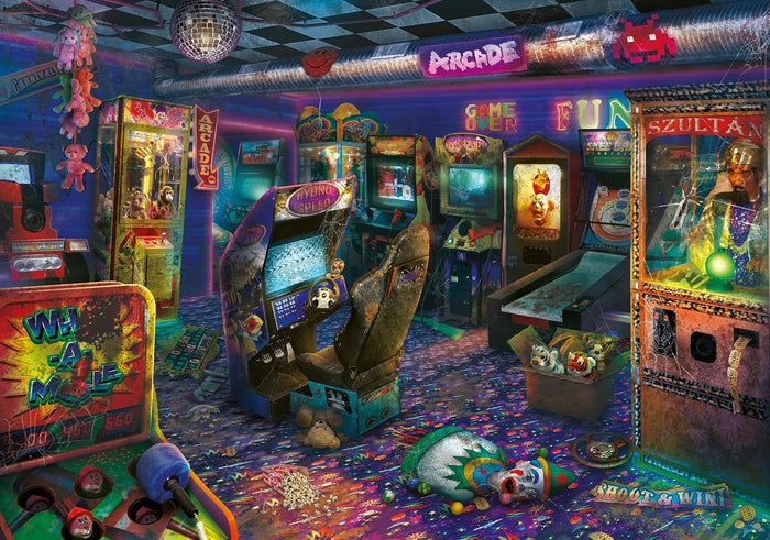 1000 Piece Jigsaw Puzzle - Abandoned Series: Forgotten Arcade | Ravensburger