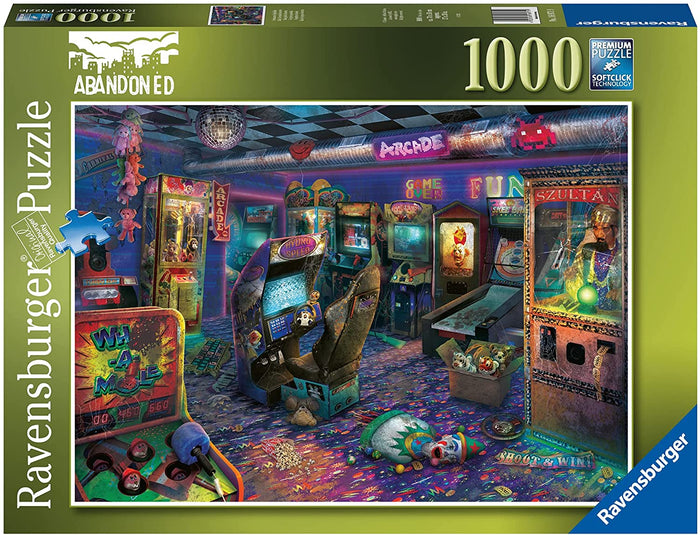 1000 Piece Jigsaw Puzzle - Abandoned Series: Forgotten Arcade | Ravensburger
