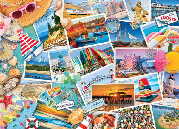 1000 Piece Jigsaw Puzzle - Atlantic Coast Road Trip | EUROGRAPHICS