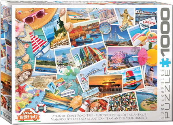 1000 Piece Jigsaw Puzzle - Atlantic Coast Road Trip | EUROGRAPHICS