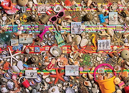 1000 Piece Jigsaw Puzzle - Beach Scene | Cobble Hill