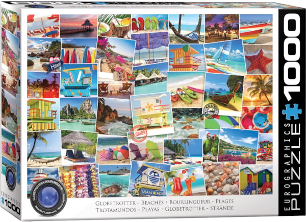 1000 Piece Jigsaw Puzzle - Beaches | EUROGRAPHICS