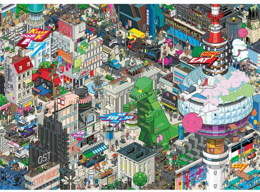 1000 Piece Jigsaw Puzzle - Berlin Quest | Heye
