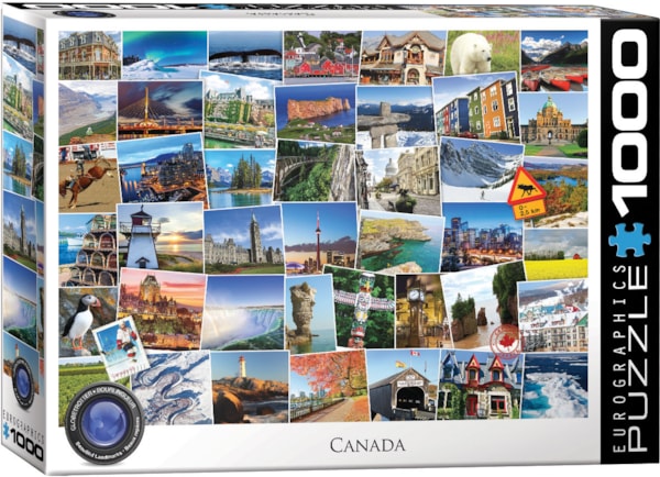 1000 Piece Jigsaw Puzzle - Canada | EUROGRAPHICS