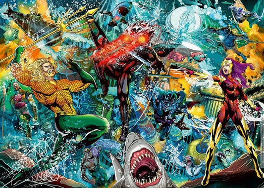 1000 Piece Jigsaw Puzzle - DC Collector's Edition: Aquaman | Ravensburger