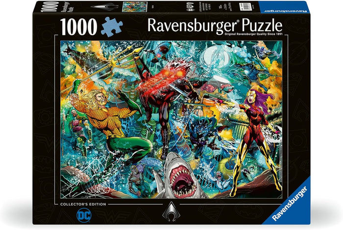 1000 Piece Jigsaw Puzzle - DC Collector's Edition: Aquaman | Ravensburger