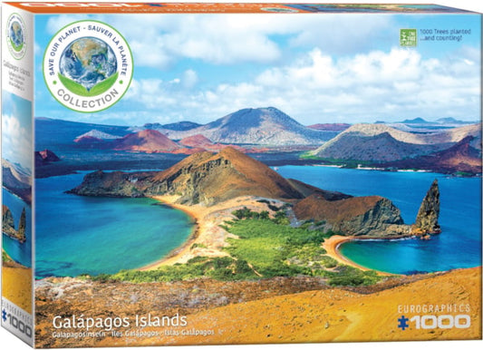 1000 Piece Jigsaw Puzzle - Galapagos Island | EUROGRAPHICS