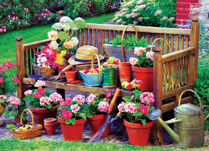 1000 Piece Jigsaw Puzzle - Garden Bench | EUROGRAPHICS