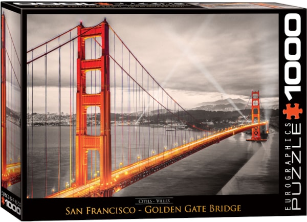 1000 Piece Jigsaw Puzzle - Golden Gate Bridge | EUROGRAPHICS