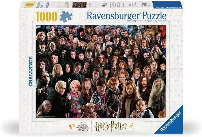 1000 Piece Jigsaw Puzzle - Harry Potter Challenge | Ravensburger