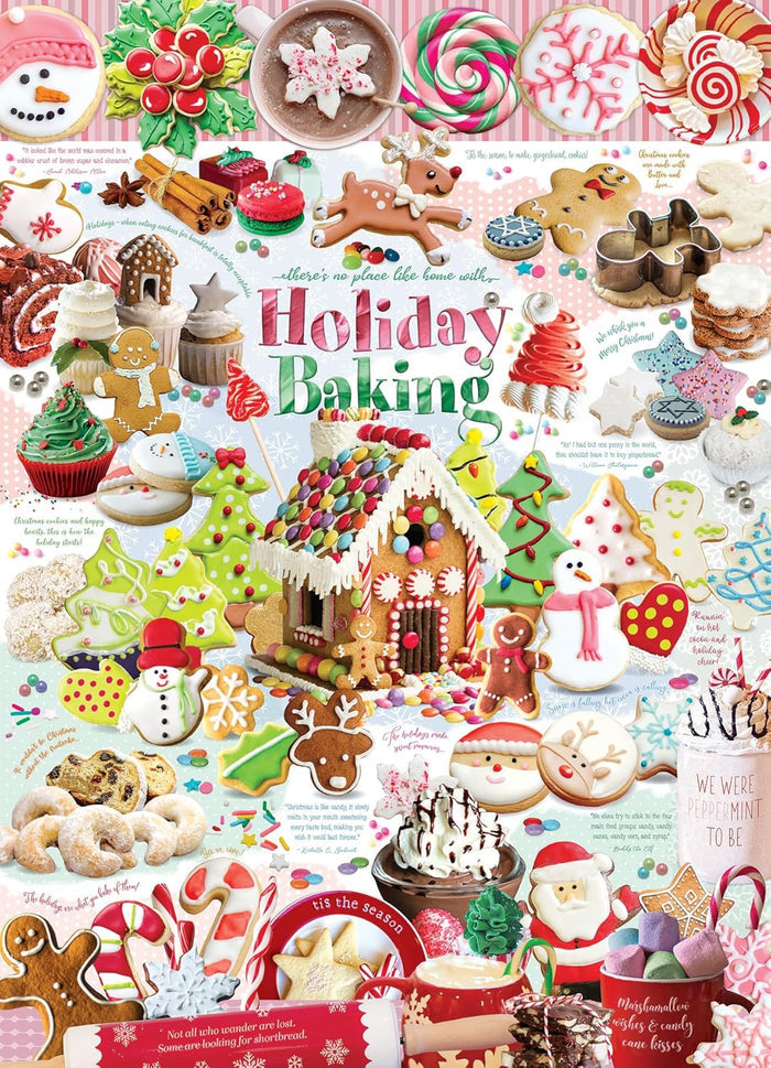 1000 Piece Jigsaw Puzzle - Holiday Baking | Cobble Hill