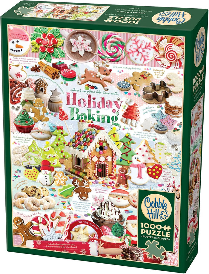 1000 Piece Jigsaw Puzzle - Holiday Baking | Cobble Hill