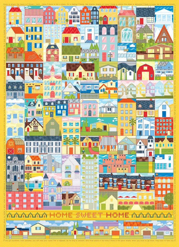 1000 Piece Jigsaw Puzzle - Home Sweet Home | Cobble Hill