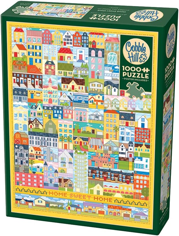 1000 Piece Jigsaw Puzzle - Home Sweet Home | Cobble Hill