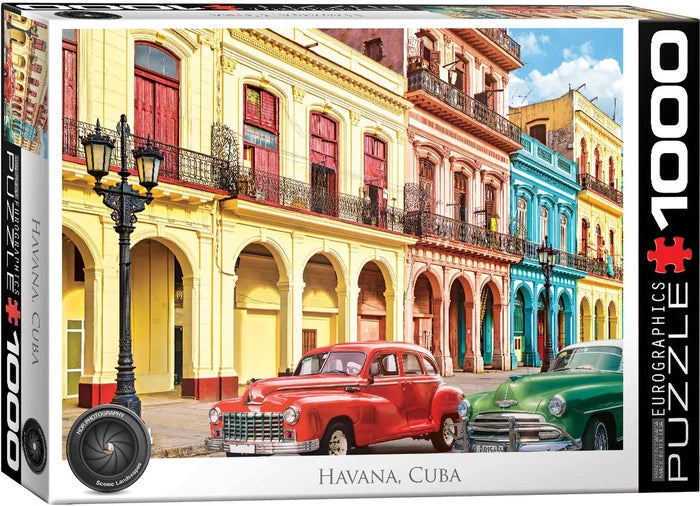 1000 Piece Jigsaw Puzzle - La Havana Cuba | EUROGRAPHICS
