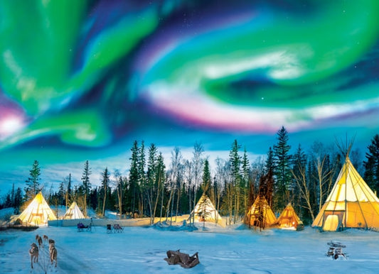 1000 Piece Jigsaw Puzzle - Northern Lights | EUROGRAPHICS