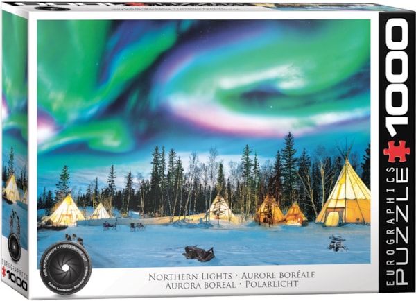 1000 Piece Jigsaw Puzzle - Northern Lights | EUROGRAPHICS