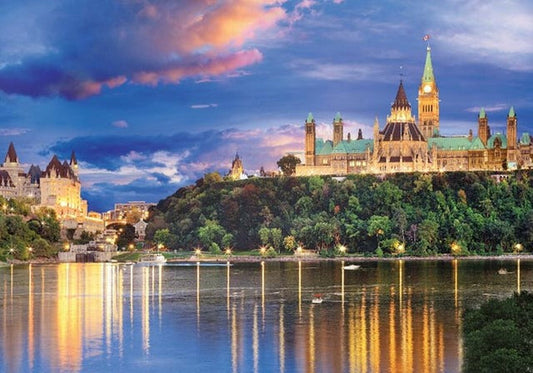 1000 Piece Jigsaw Puzzle - Ottawa - Parliament Hill | EUROGRAPHICS