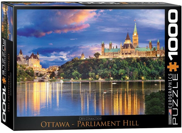1000 Piece Jigsaw Puzzle - Ottawa - Parliament Hill | EUROGRAPHICS