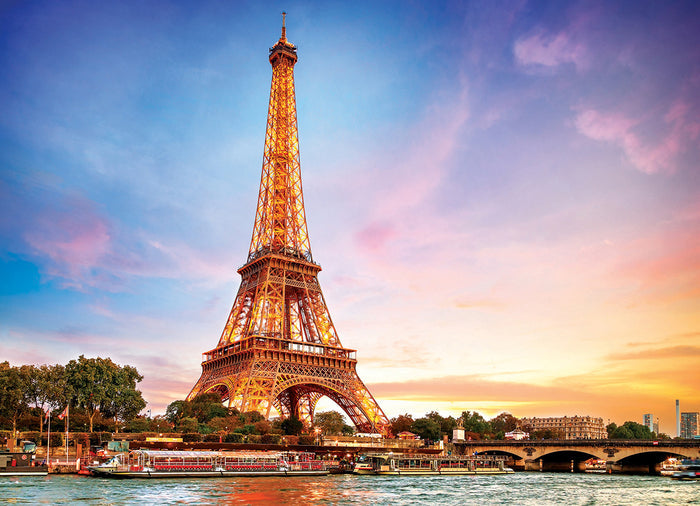 1000 Piece Jigsaw Puzzle - Paris La Tour Eiffel | EUROGRAPHICS