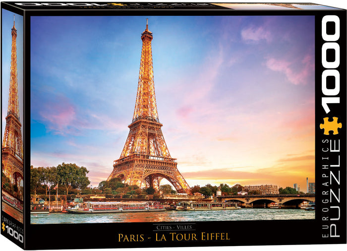 1000 Piece Jigsaw Puzzle - Paris La Tour Eiffel | EUROGRAPHICS