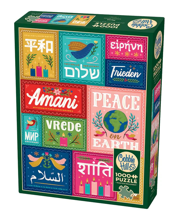 1000 Piece Jigsaw Puzzle - Peace | Cobble Hill
