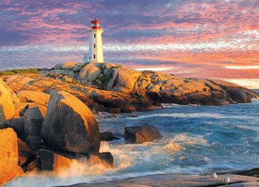 1000 Piece Jigsaw Puzzle - Peggys Cove Lighthouse | EUROGRAPHICS