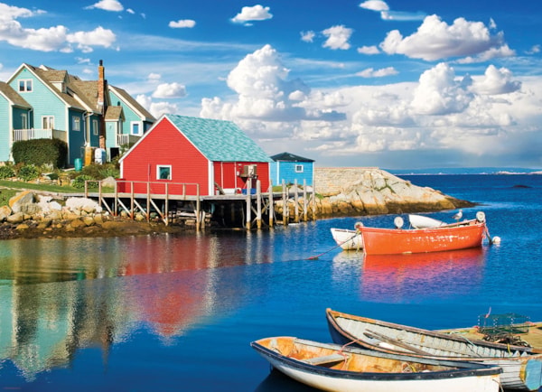 1000 Piece Jigsaw Puzzle - Peggys Cove, Nova Scotia | EUROGRAPHICS