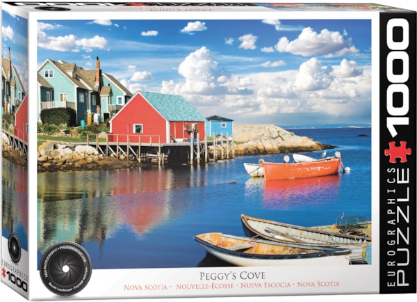 1000 Piece Jigsaw Puzzle - Peggys Cove, Nova Scotia | EUROGRAPHICS