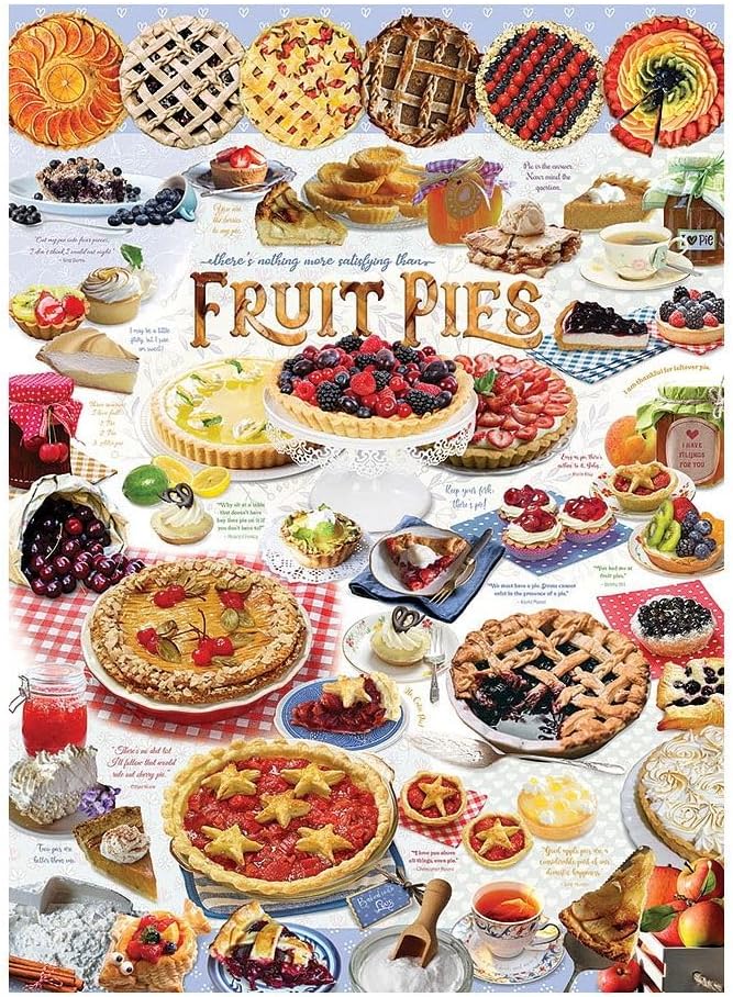 1000 Piece Jigsaw Puzzle - Pie Time | Cobble Hill