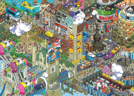 1000 Piece Jigsaw Puzzle - Pixorama: London Quest | Heye
