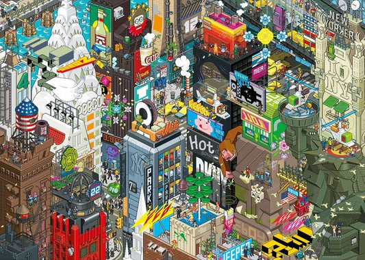 1000 Piece Jigsaw Puzzle - Pixorama: New York Quest | Heye