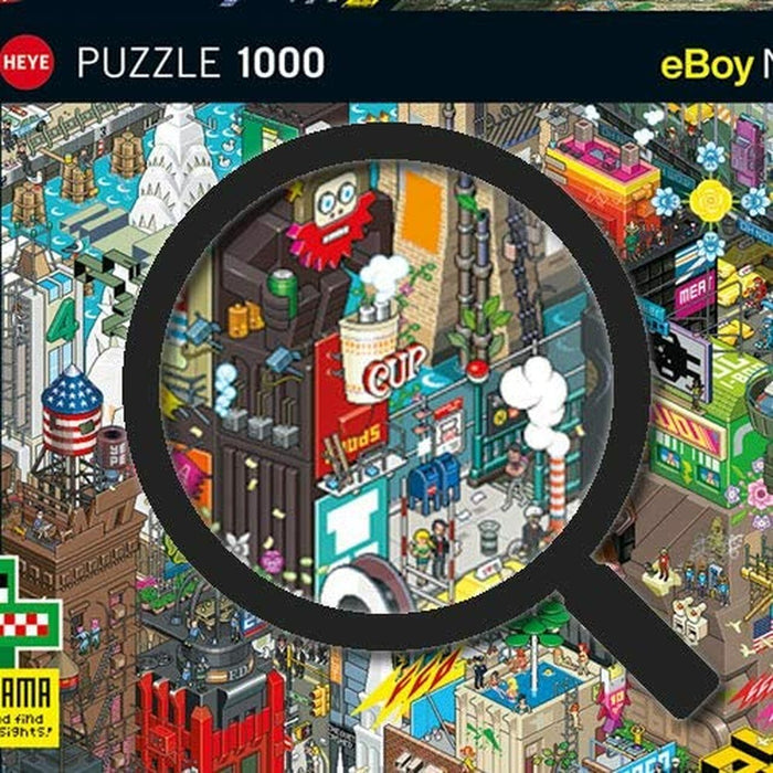 1000 Piece Jigsaw Puzzle - Pixorama: New York Quest | Heye