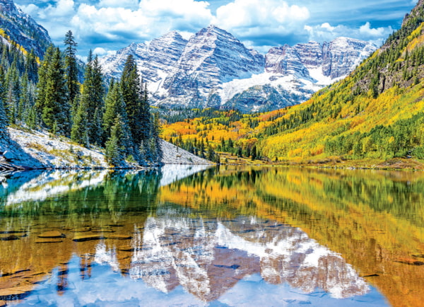 1000 Piece Jigsaw Puzzle - Rocky Mountains | EUROGRAPHICS