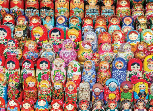 1000 Piece Jigsaw Puzzle - Russian Matryoshka Dolls | EUROGRAPHICS